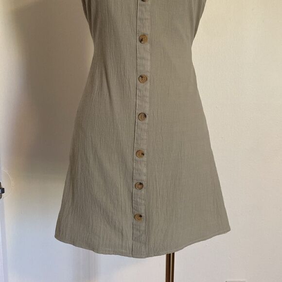 Princess Polly Rita Dae Mini Dress in Sage Size 4 - Picture 6 of 15